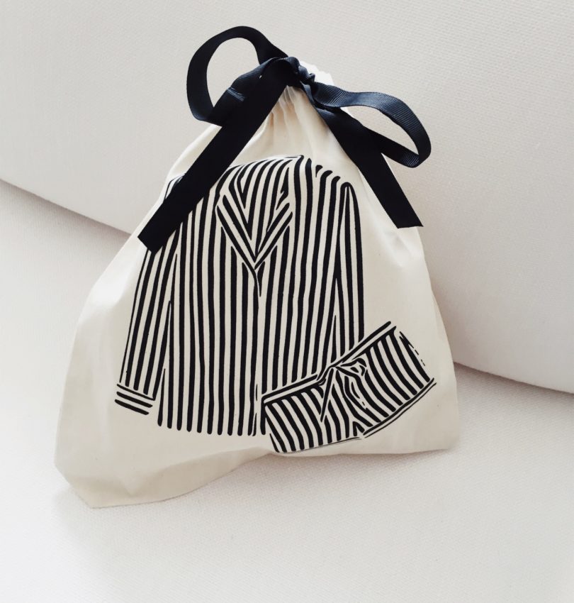 bag-all Striped Pajamas Organizing Bag